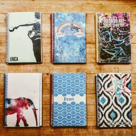 Personalized Journal Notebook - Design your cover and record your ideas