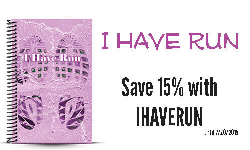 I have run custom running journal and coupon